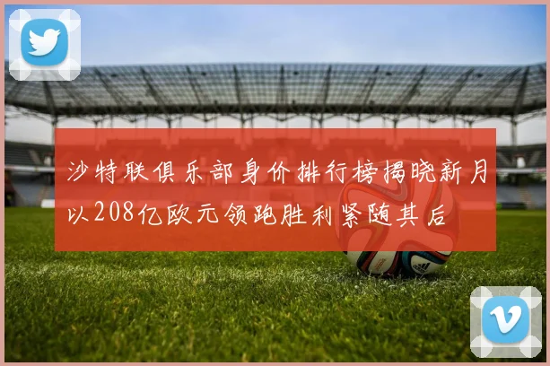 沙特联俱乐部身价排行榜揭晓新月以208亿欧元领跑胜利紧随其后